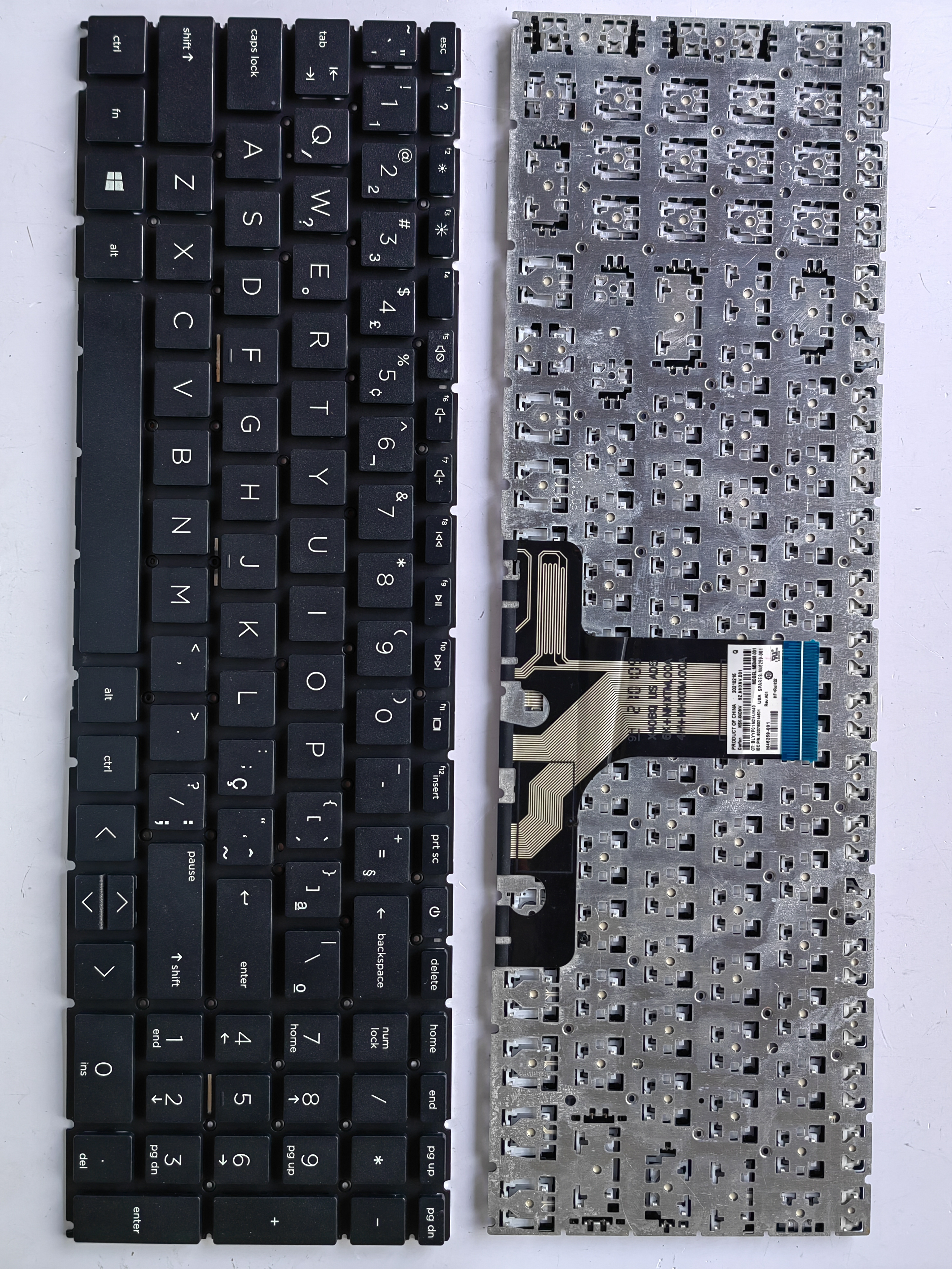Picture of New Replacement Laptop Keyboard For HP 15-EG/15-EH small carriage return/15-ER/15M-EH/17-CN/17-CP BLACK (OEM) BR Layout